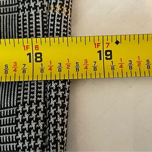 Bryn Walker Black Yellow Plaid IRYS Academia OfficeCore Dress NWT Size M - Picture 12 of 13